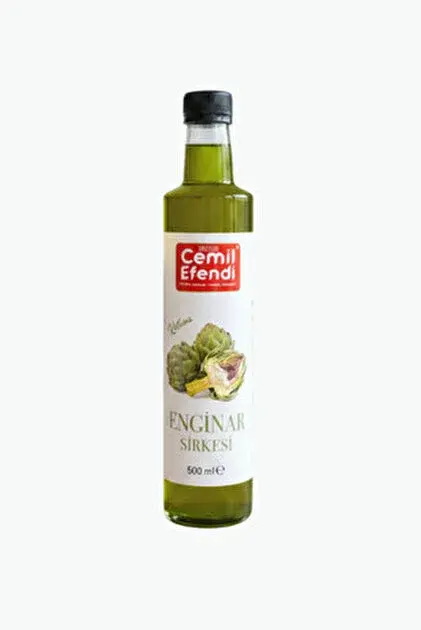 Enginar Sirkesi Cam Şişe