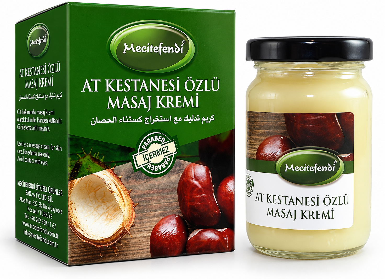Mecit Efendi At Kestanesi Özlü Masaj Kremi